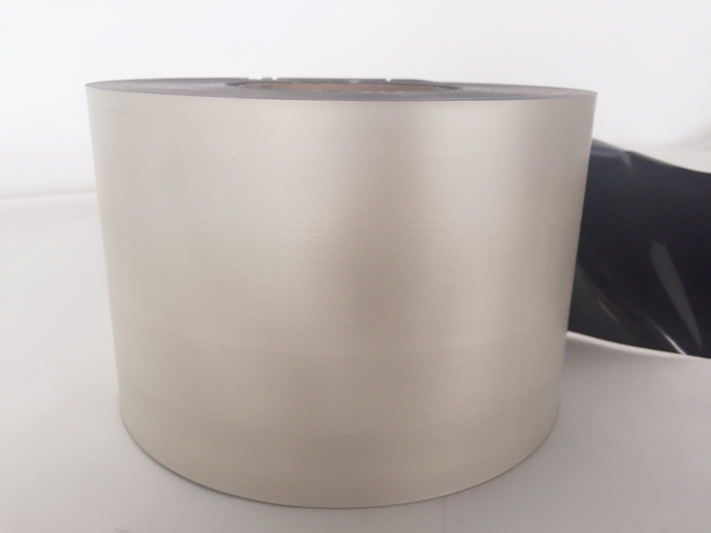 Pu con película conductora de carbono negro plateado para Ecg