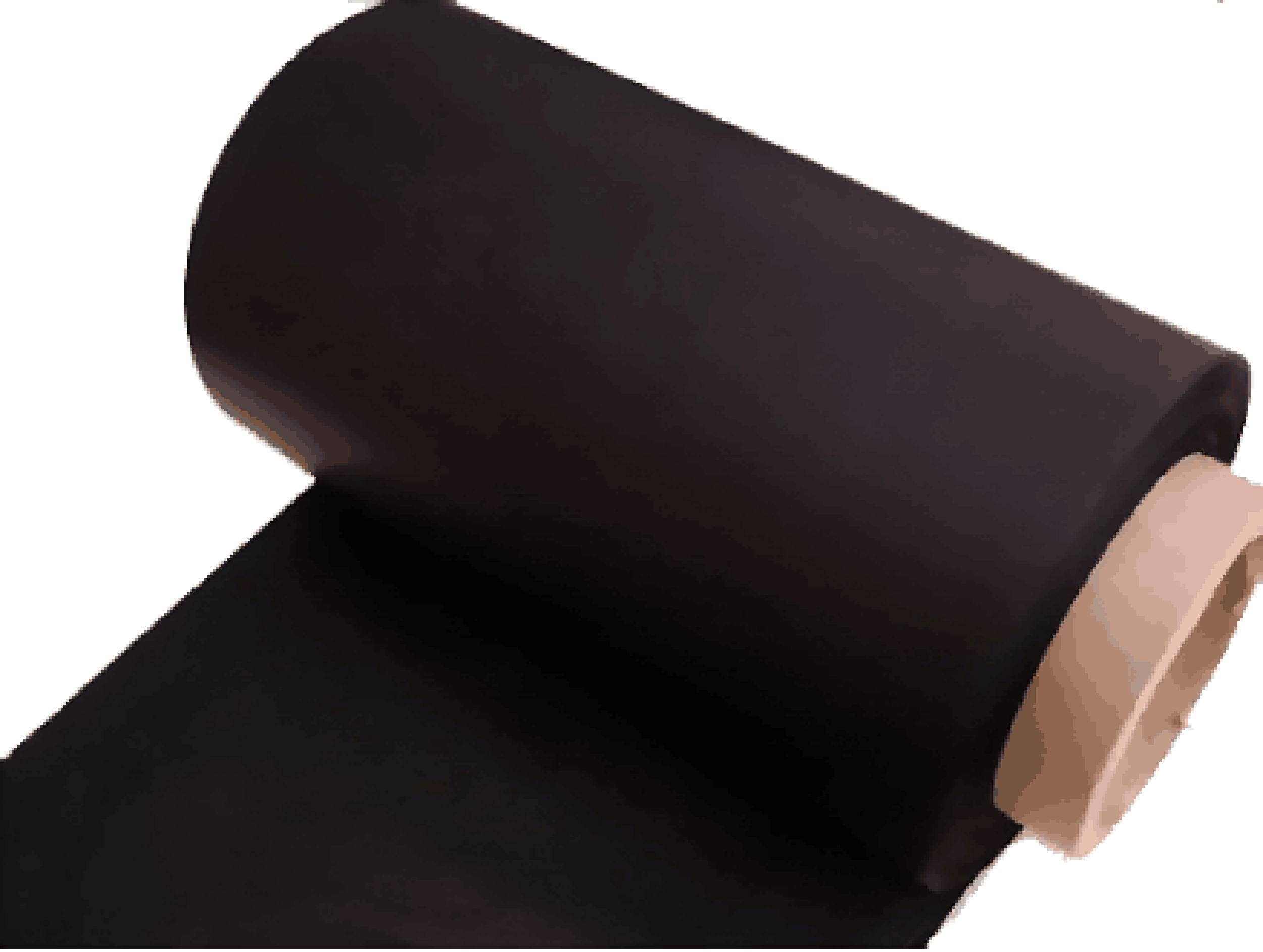 Rollo de película conductora de carbono negro térmico natural para Ekg